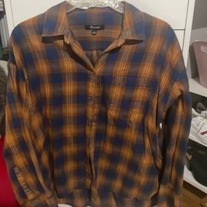 Madewell Size M flannel